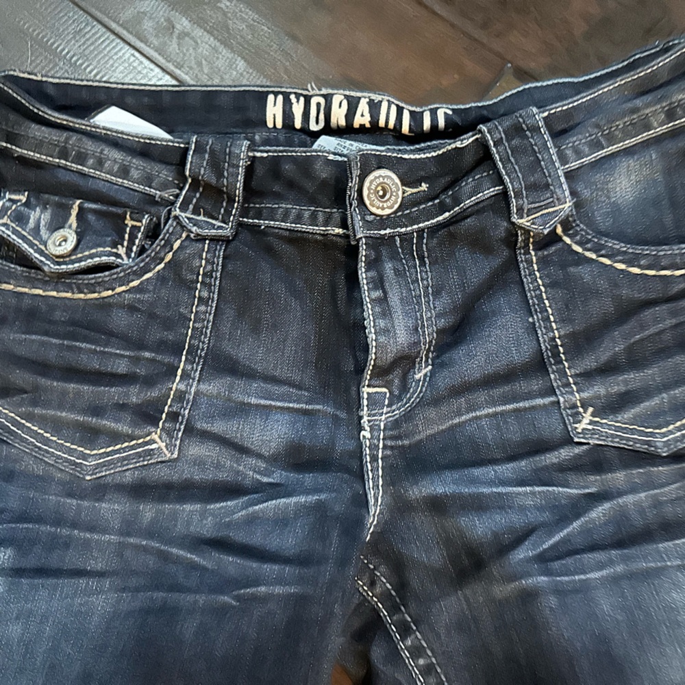 Hydraulic jean capri NEW SZ 13/14